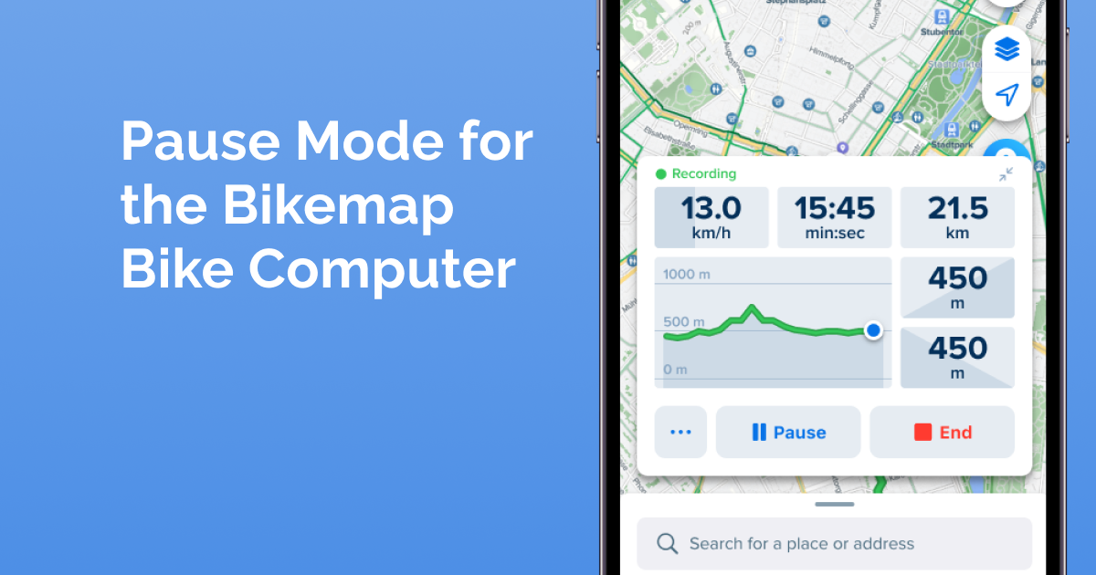 Bikemap Pause Mode
